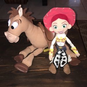 Toy story Bullseye and Jessie